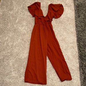 Rust Colored Jumpsuit